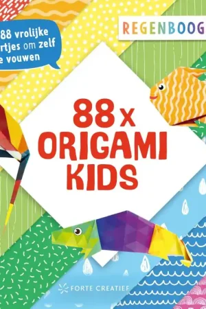 Merkproduct 88x origami kids – Regenboogpret