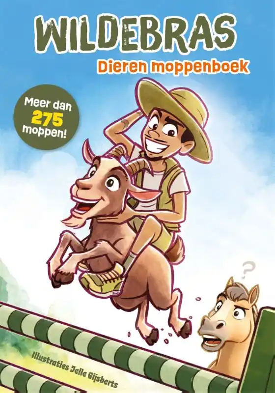 Fabrieksprijs Wildebras dierenmoppenboek