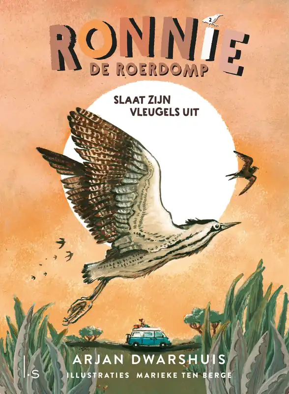 Betrouwbaar Ronnie de roerdomp slaat zijn vleugels uit
