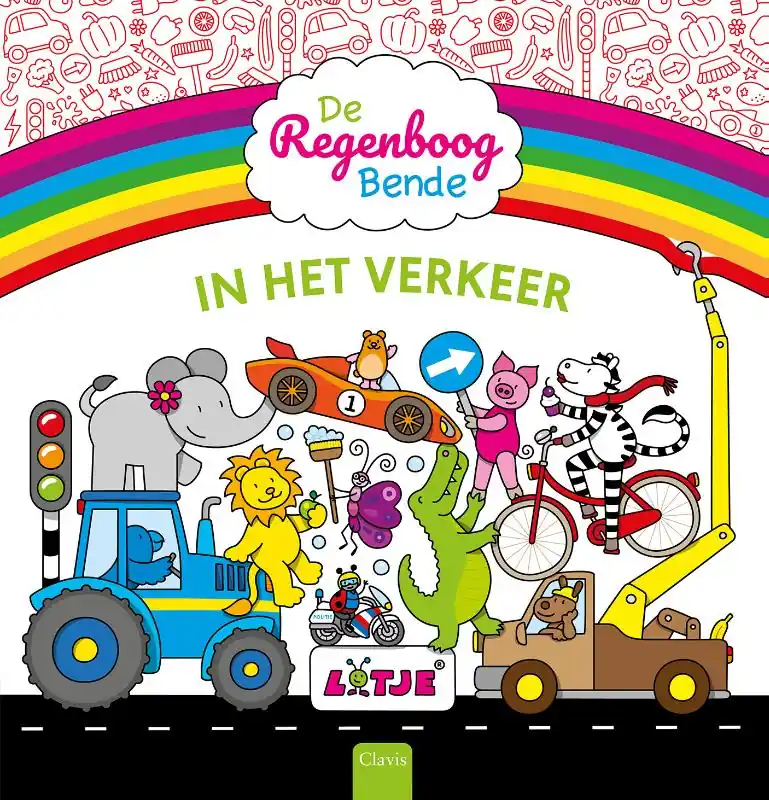 De Regenboogbende in het verkeer Lage Prijs