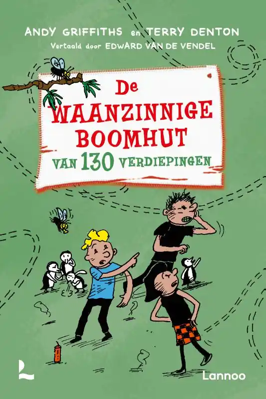 Weekendaanbieding De waanzinnige boomhut van 130 verdiepingen – paperback