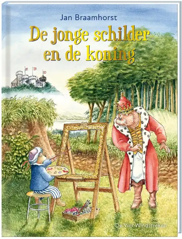 Direct Verzonden De jonge schilder en de koning