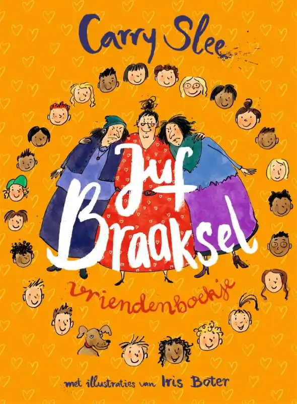Merkproduct Juf Braaksel vriendenboekje