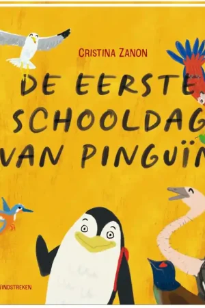 De eerste schooldag van Pinguïn Rechtstreeks Van De Fabrikant