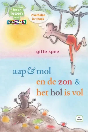 aap & mol en de zon / het hol is vol Op = Op