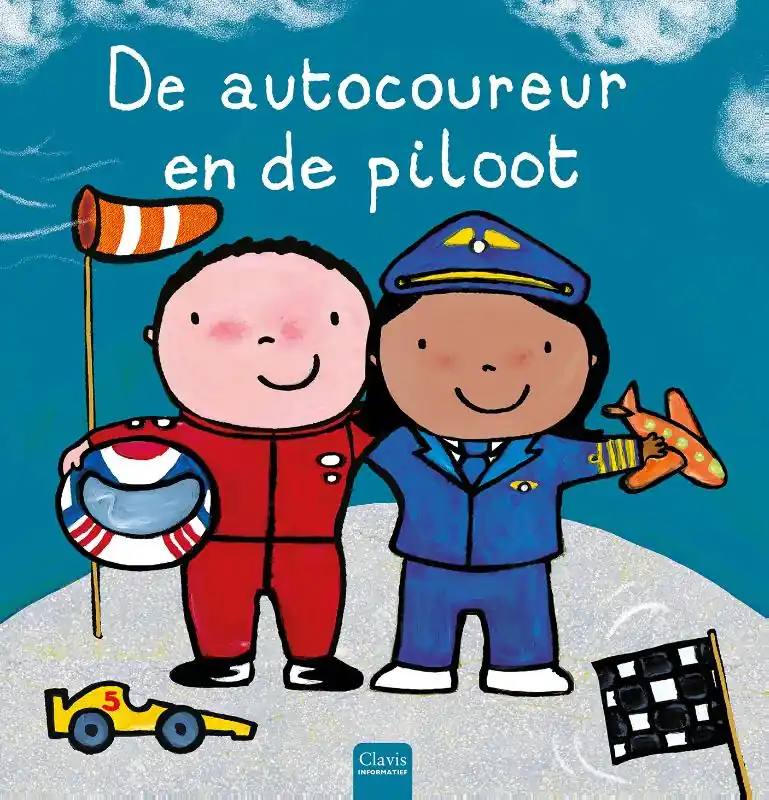 De autocoureur en de piloot Koopje
