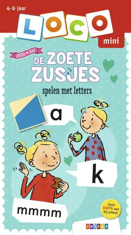 Direct Beschikbaar Loco mini De Zoete Zusjes spelen met letters