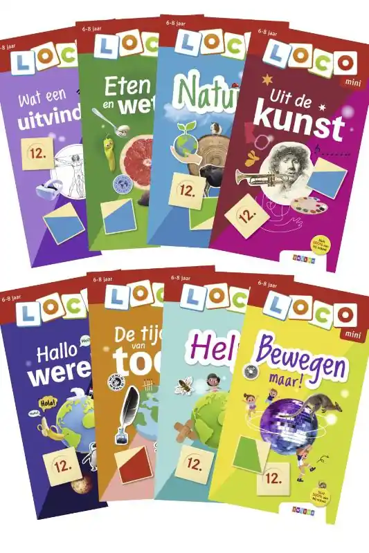Meest Verkocht Loco mini pakket code D (8 titels)