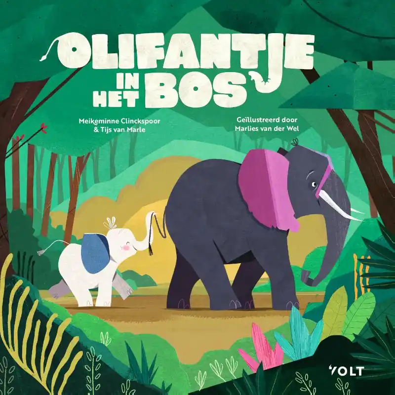 Olifantje in het bos Populair