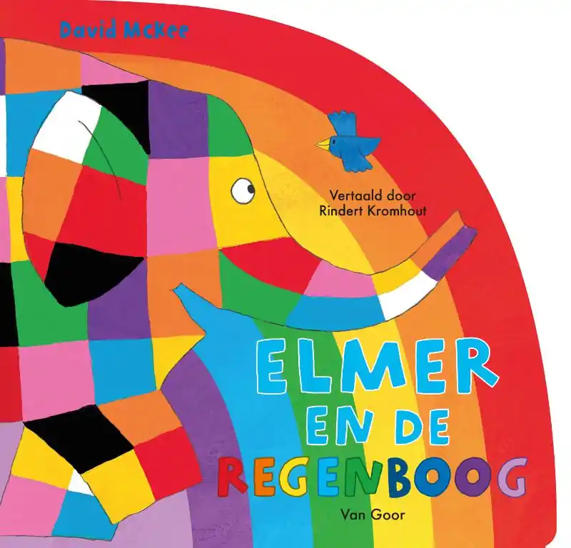 Elmer en de regenboog Goedkoop
