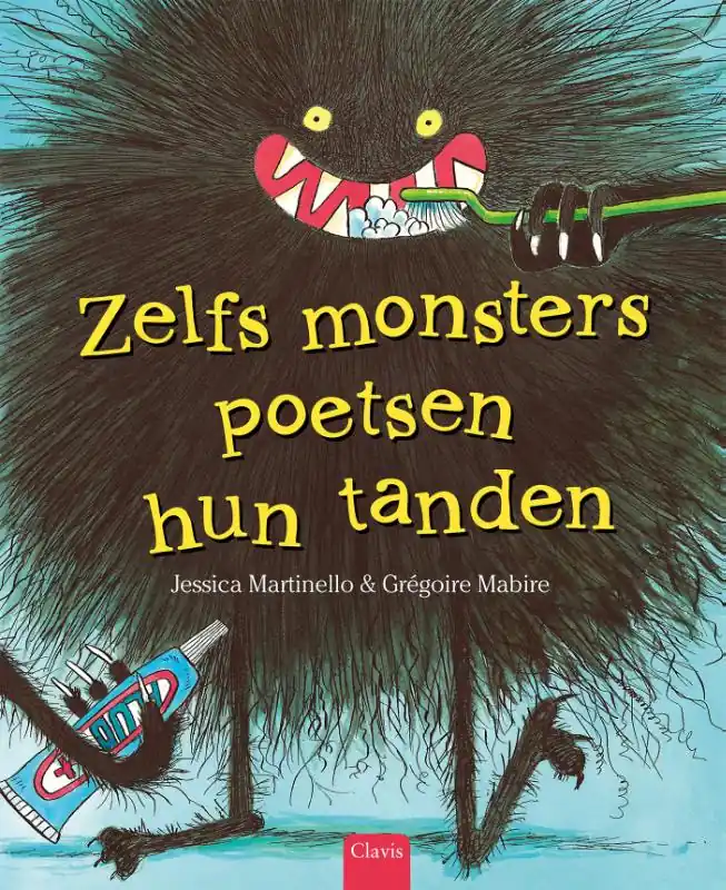 Korting Zelfs monsters poetsen hun tanden