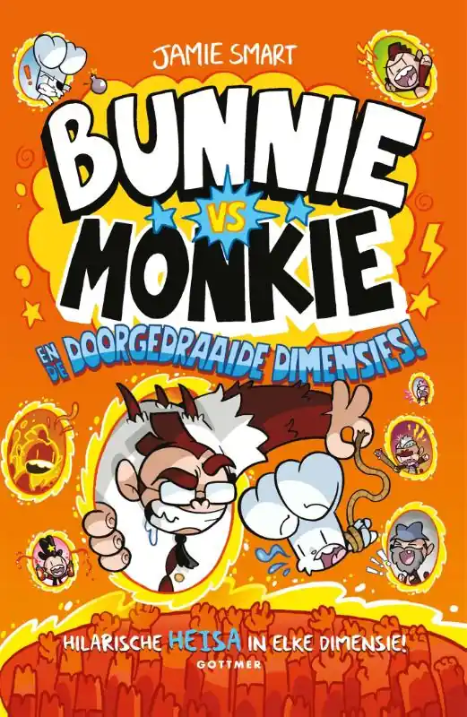 Nieuw Bunnie vs Monkie en de doorgedraaide dimensies!