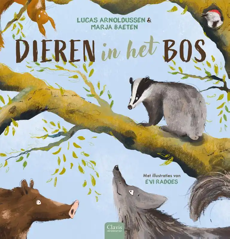 Dieren in het bos Nieuw