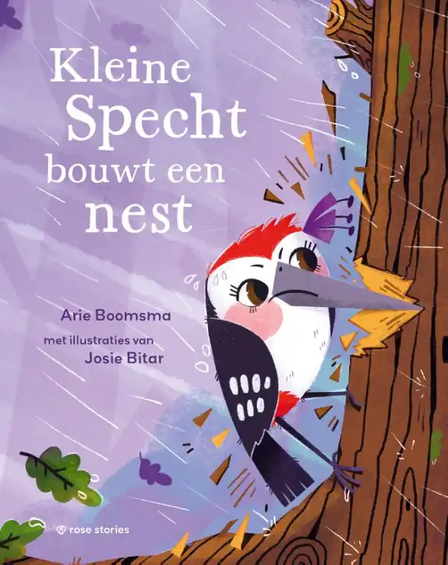 Kleine Specht bouwt een nest Must-Have