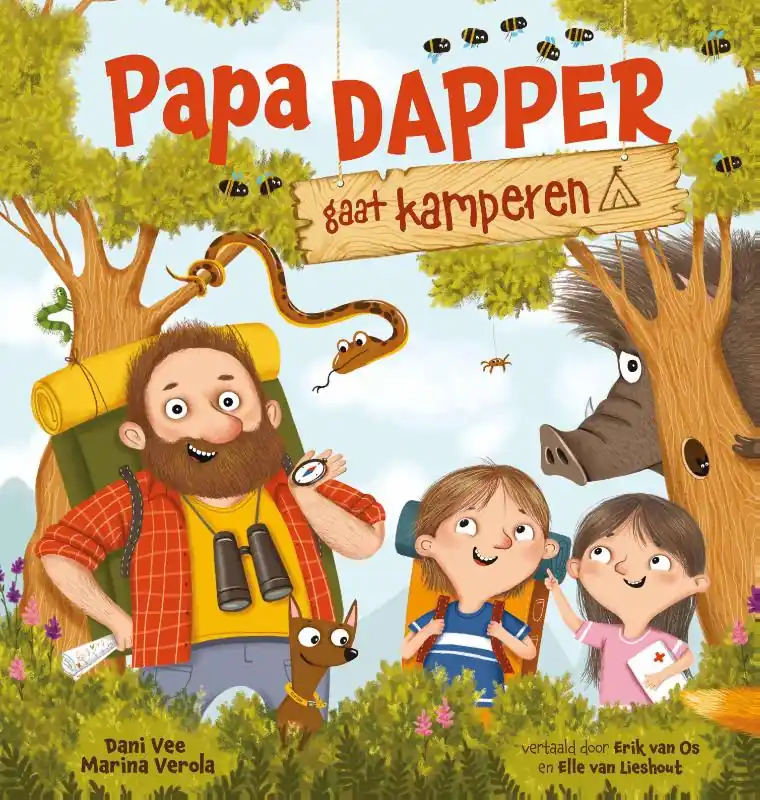 Alleen Vandaag Papa Dapper gaat kamperen