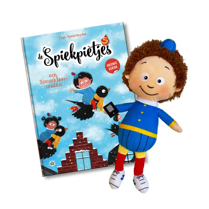 De spiekpietjes, pakket een Sinterklaastraditie + spiekpietje Bob Flitsaanbieding