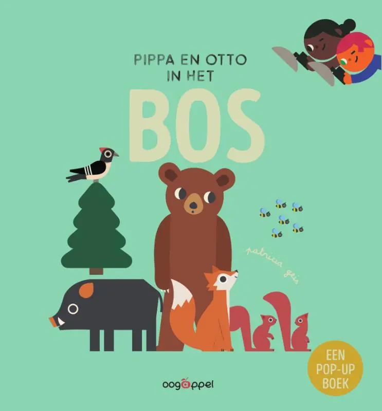 Premium Pippa en Otto in het bos – Een pop-upboek