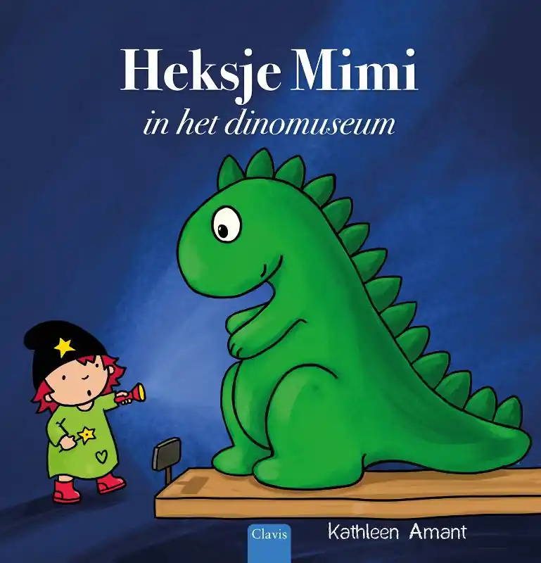 Heksje Mimi in het dinomuseum Direct Verzonden
