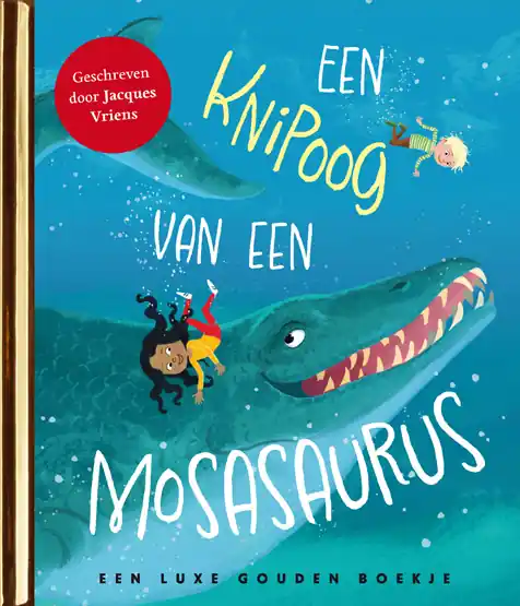 Nieuw Een knipoog van een mosasaurus