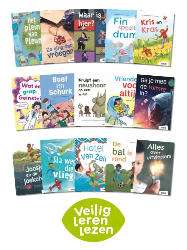 Boekenpakket Veilig leren lezen Zoem-versie anker 8 (15 titels) Uitverkoop