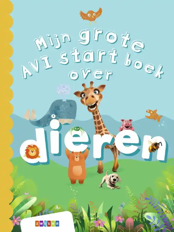 Gecertificeerd Mijn grote AVI start boek over dieren