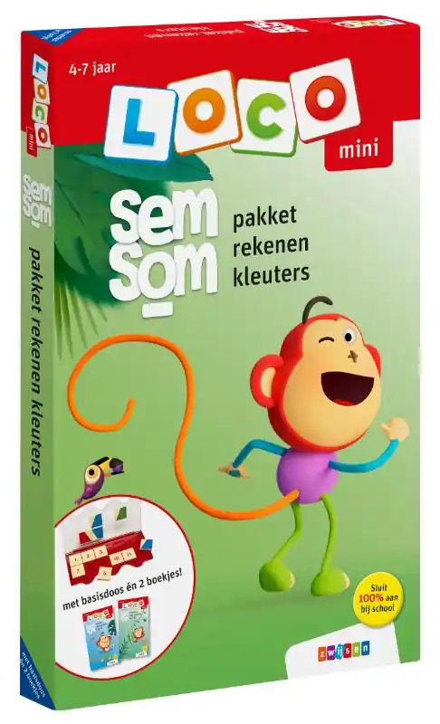 Loco mini Semsom rekenen kleuters – pakket Voordeelprijs