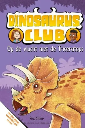 Premium Op de vlucht met de Triceratops