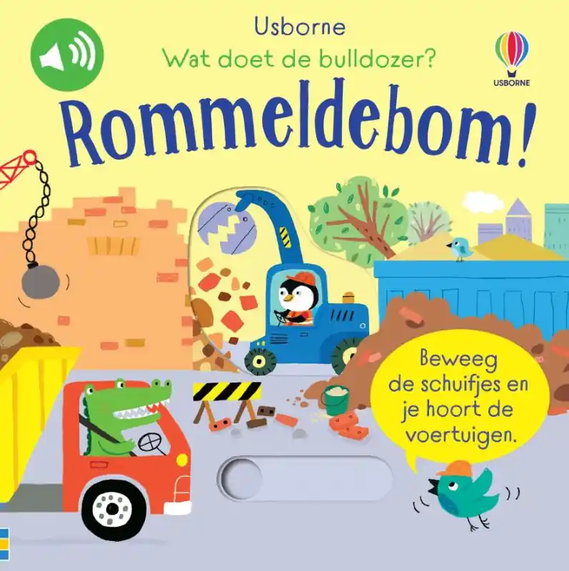 Gecertificeerd Wat doet de bulldozer? Rommeldebom!