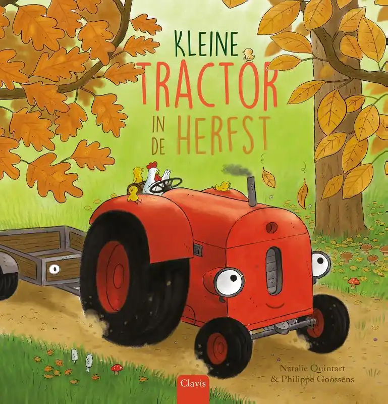 Kleine Tractor in de herfst Shop Nu