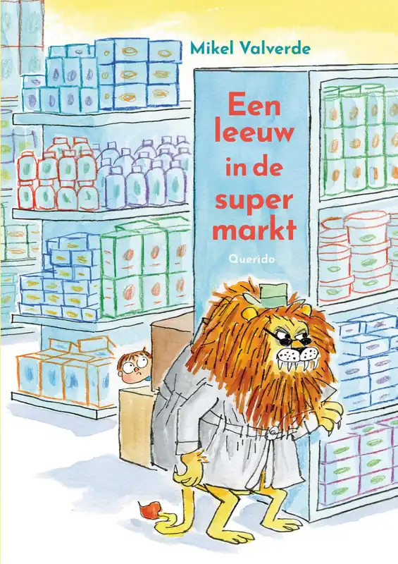 Betrouwbaar Een leeuw in de supermarkt