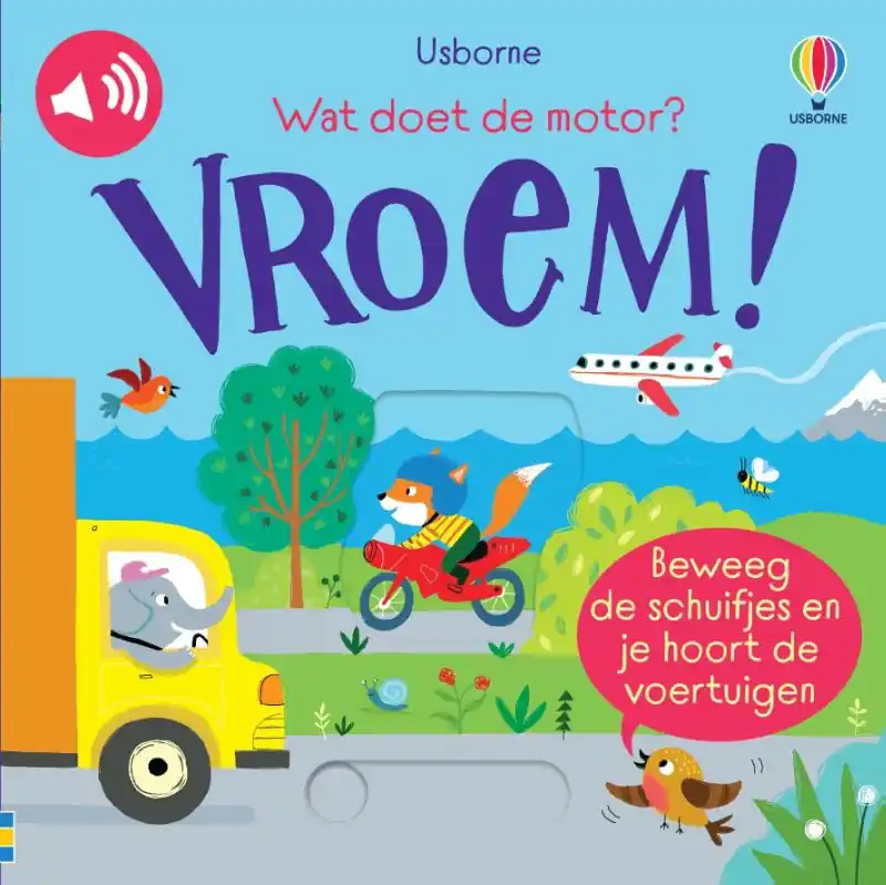 Koopje Wat doet de motor? VROEM!