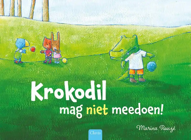 Krokodil mag niet meedoen! Direct Verzonden