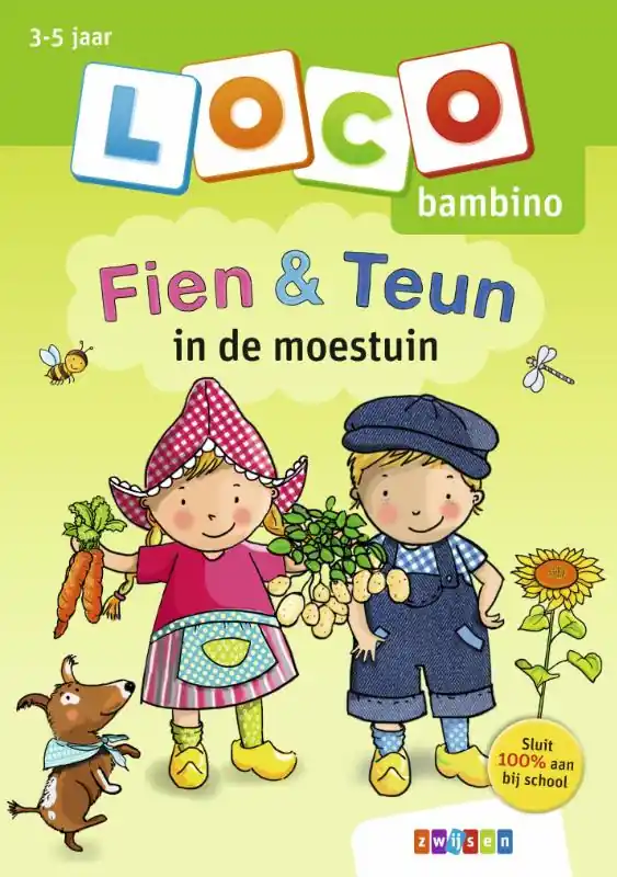 Loco bambino Fien & Teun in de moestuin Rechtstreeks Van De Fabrikant