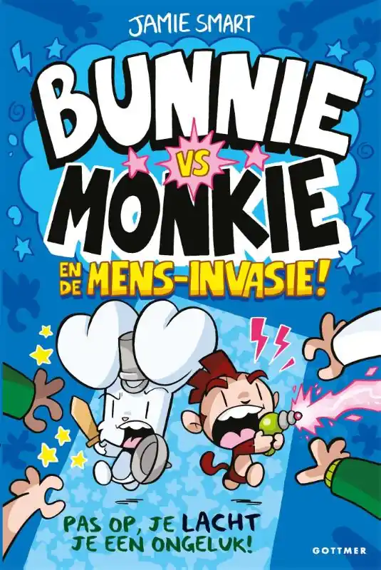 Bunnie vs Monkie en de mens-invasie! Populair