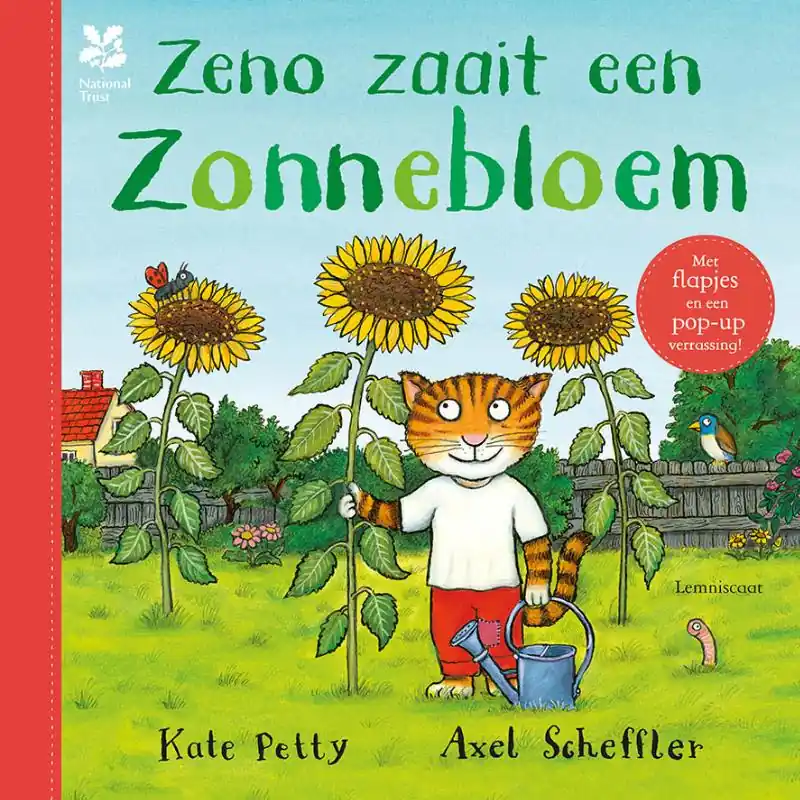 Zeno zaait een zonnebloem Superprijs