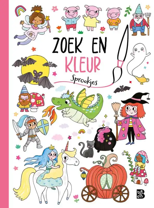 Zoek en kleur Sprookjes Meest Verkocht