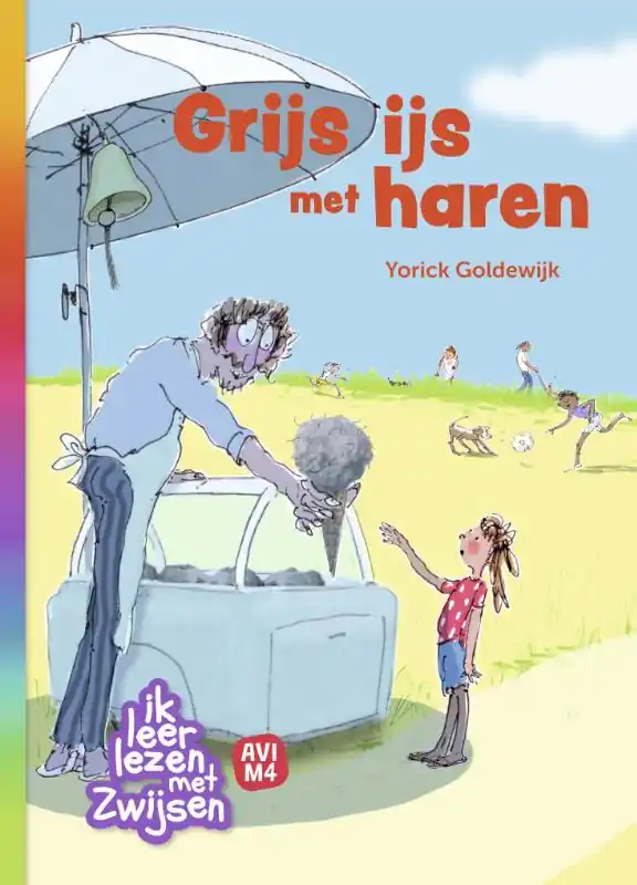 Grijs ijs met haren Veilige Betaling