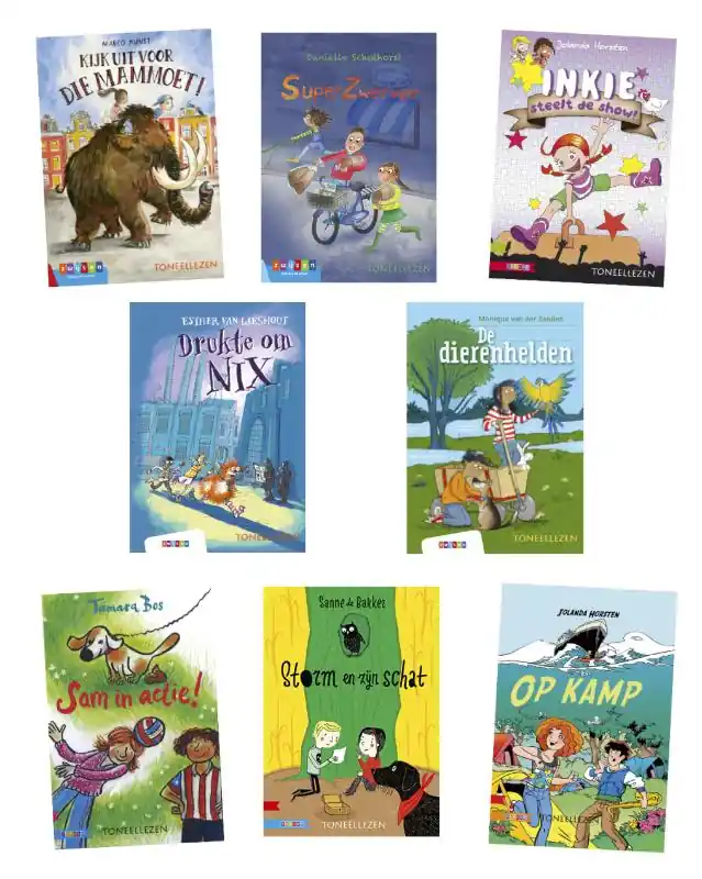 Gratis Verzending Pakket Toneellezen groep 5 (8 titels)