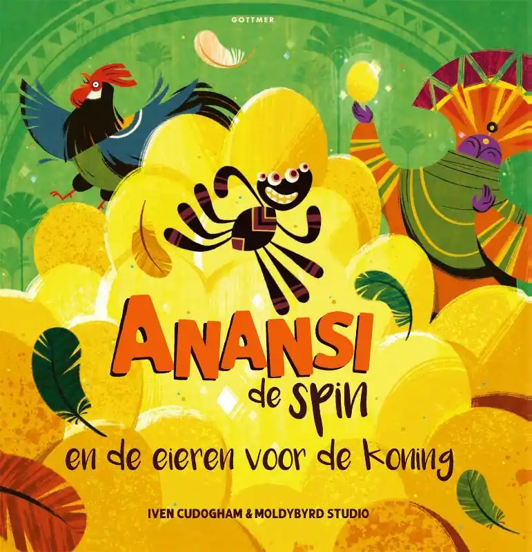 Gratis Retour Anansi de spin en de eieren voor de koning