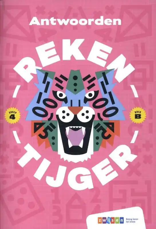 Alleen Vandaag Rekentijger – Groep 4 – Antwoordenboek B