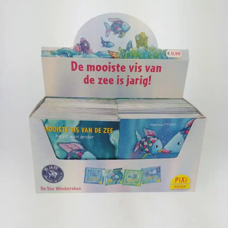 Pixi-Display: De mooiste vis van de zee 30 jaar, 4 x 16 ex. Actieprijs