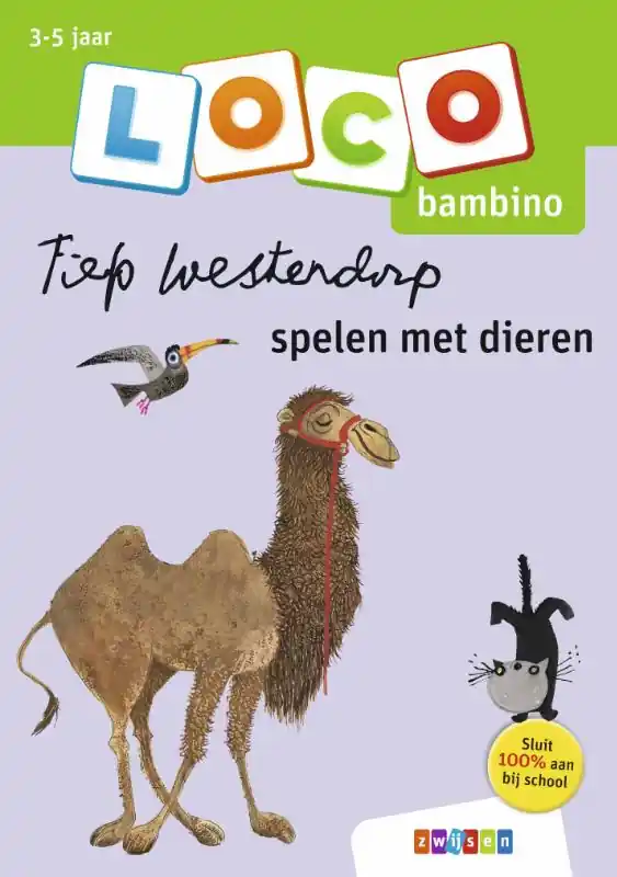 Merkproduct Loco bambino Fiep Westendorp spelen met dieren