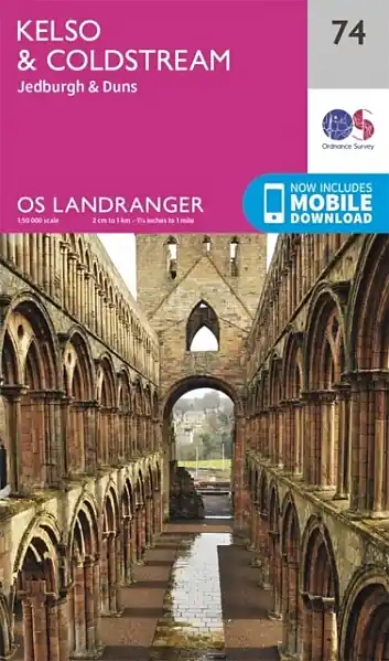 LR-074 Kelso + Coldstream | topografische wandelkaart Must-Have