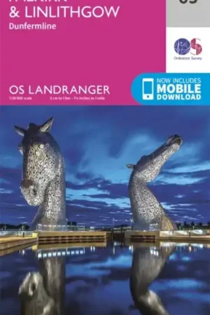 LR-065  Falkirk + West Lothian | topografische wandelkaart Gratis Retour