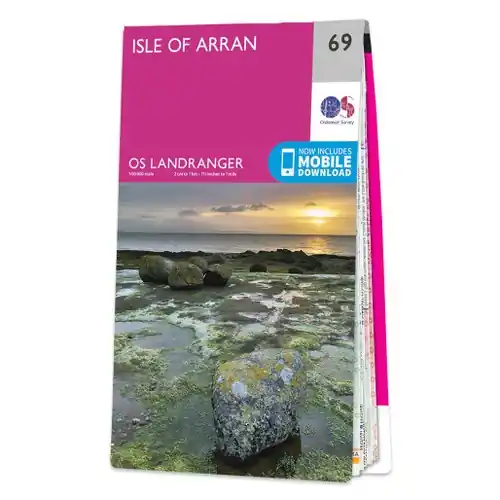 Seizoensaanbieding LR-069 Isle of Arran | topografische wandelkaart