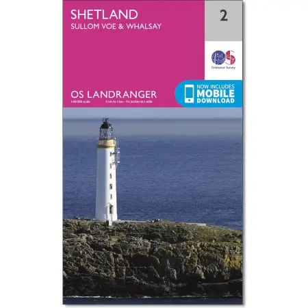 LR-002 Shetland - Whalsay | topografische wandelkaart Shop Nu