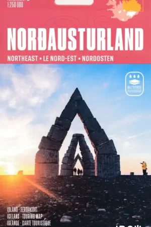wegenkaart Noordoost-IJsland FK3 1:250.000 Op = Op