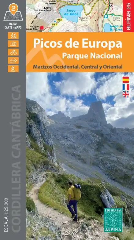 Koop Online wandelkaart Picos de Europa 1:25.000