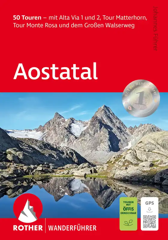 wandelgids Aostatal Rother Wanderführer Betrouwbaar