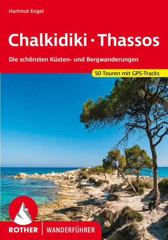 Favoriet wandelgids Chalkidiki Rother Wanderführer
